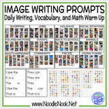 Picture Writing Prompts with Visual Supports