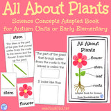 All About Plants- A Science Concept Adapted Book for Autism