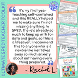 Teacher Review for Ultimate Teacher Tooklit - Special Education Teacher Toolkit: Essential Checklists, Forms and Guides. If you are a lover of forms, checklists and organization or you want to be more organized, then these checklists are perfect for you!