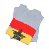Ghana Flag - Black Star (Unisex Jersey Short Sleeve Tee)
