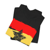 Ghana Flag - Black Star (Unisex Jersey Short Sleeve Tee)