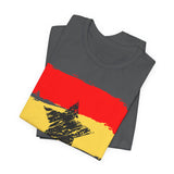 Ghana Flag - Black Star (Unisex Jersey Short Sleeve Tee)