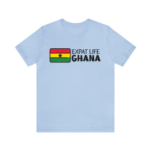 Expat Life Ghana Tee Shirt from ELG Tours Exclusively at Nooked Sportswear