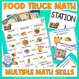 Taco Truck Menu Math - Money Math Activities (DIFFERENTIATED) Special Ed Ready