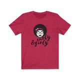 Curly and Girly Tee Shirt (Unisex Jersey Short Sleeve Tee)