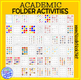 Academic folder activities for Autism classroom