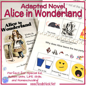Alice in Wonderland Adapted Novel