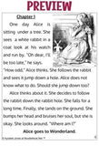 Alice in Wonderland Adapted Novel