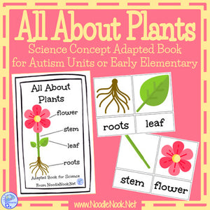 All About Plants- A Science Concept Adapted Book for Autism