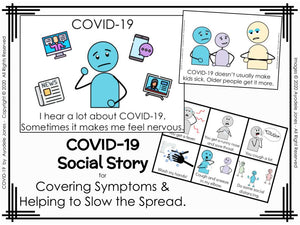 COVID 19 - Coronavirus Social Story for SpEd or Early Elementary (DIGITAL DOWNLOAD)