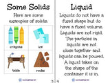 States of Matter- A Science Concept Adapted Book for Autism Units