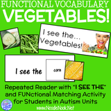 Functional Vocabulary Repeated Reader and Matching Activity from Noodle Nook