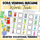 Soda Stocking - Work Tasks for Vocational Skills in Special Ed & LIFE Skills