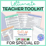 Special Education Classroom Setup Guide and Teacher Forms. Get organized this year with all these essential special education forms checklists as well as helpful guides and planners. Start better, end better with all you need to shine in the classroom.